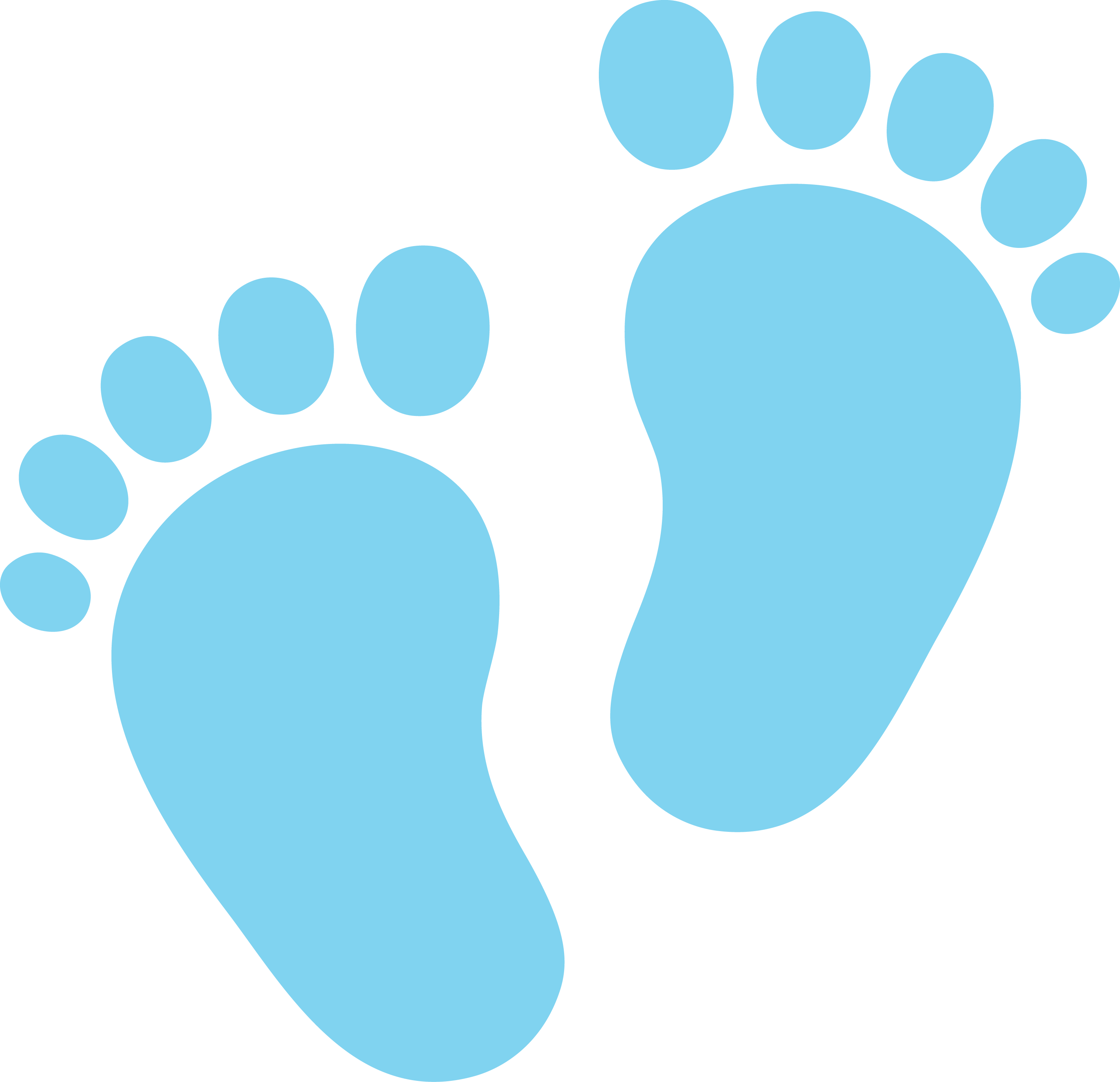 Baby footprints